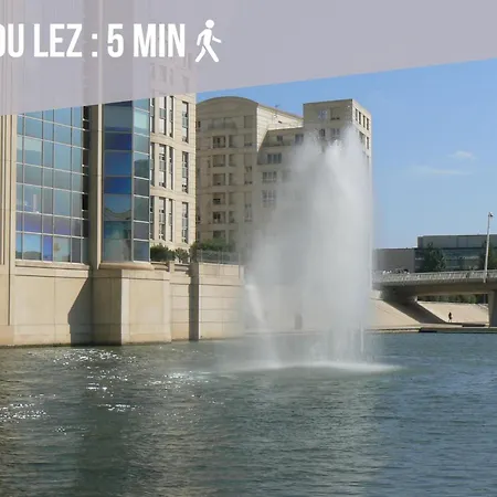 Centre - Antigone - Parking Prive Et Gratuit Apartmán *