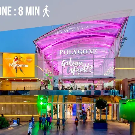 Centre - Antigone - Parking Prive Et Gratuit מונפלייה